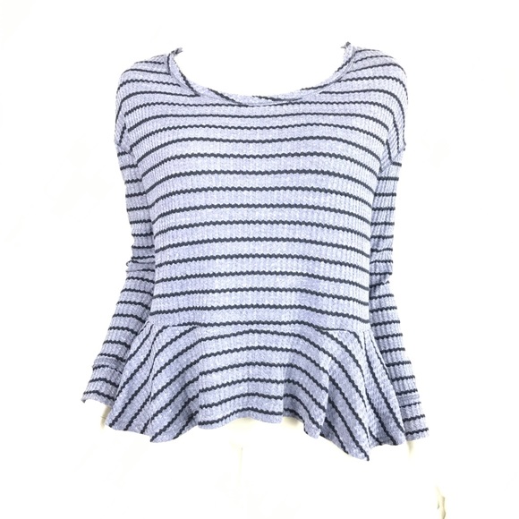 Free People‎ Waffle Knit Top 45 - Picture 1 of 6